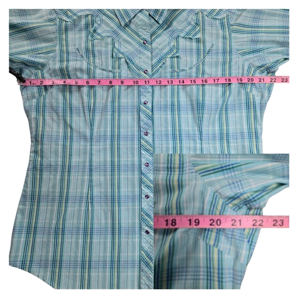 Ariat‎ Pearl Snap Button Up Shirt - Picture 14 of 15